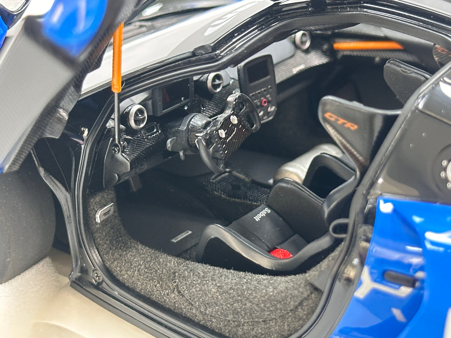 AUTOart 1/18 McLaren Senna GTR Blue #12 81955