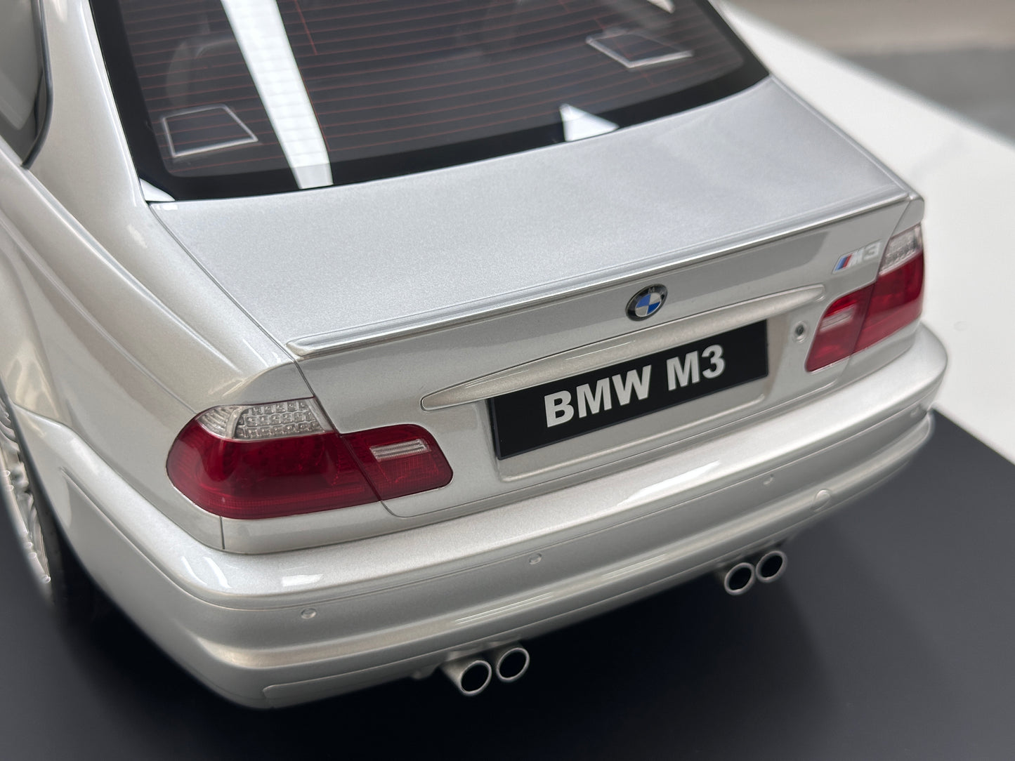 GT Spirit 1/8 BMW M3 E46 Silver GTS801501