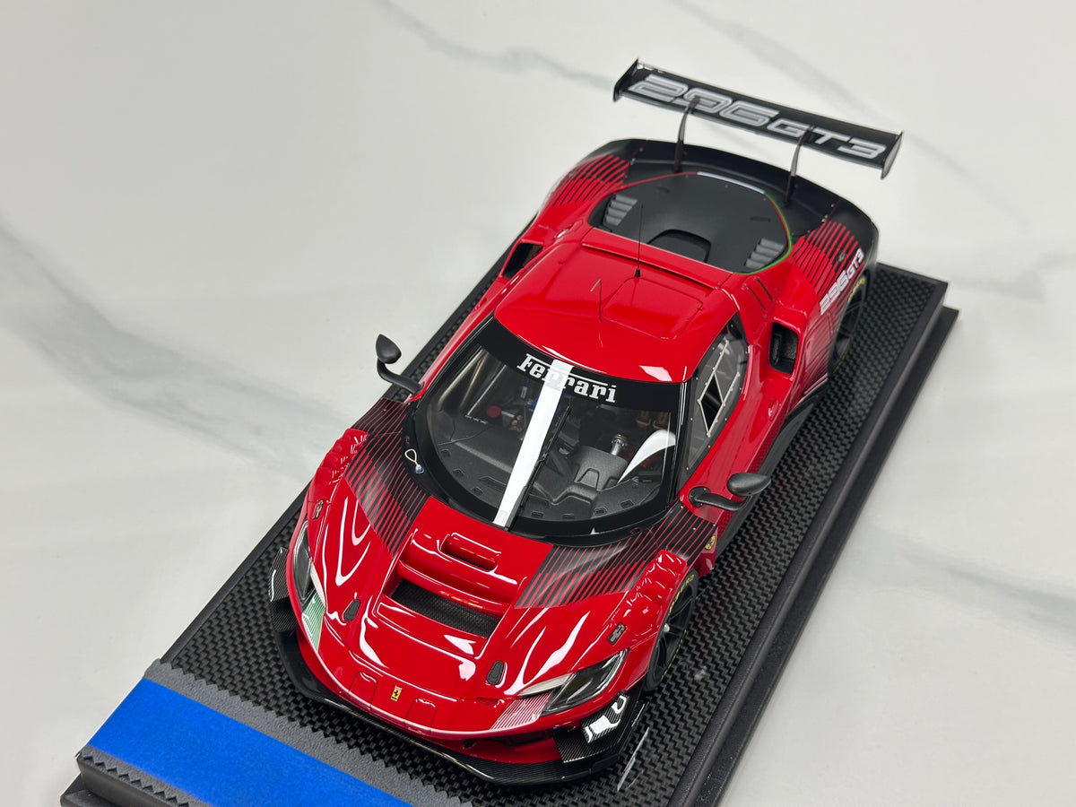 VMB 1/18 Ferrari 296 GT3 Standard Red VMB-296GT3-1801