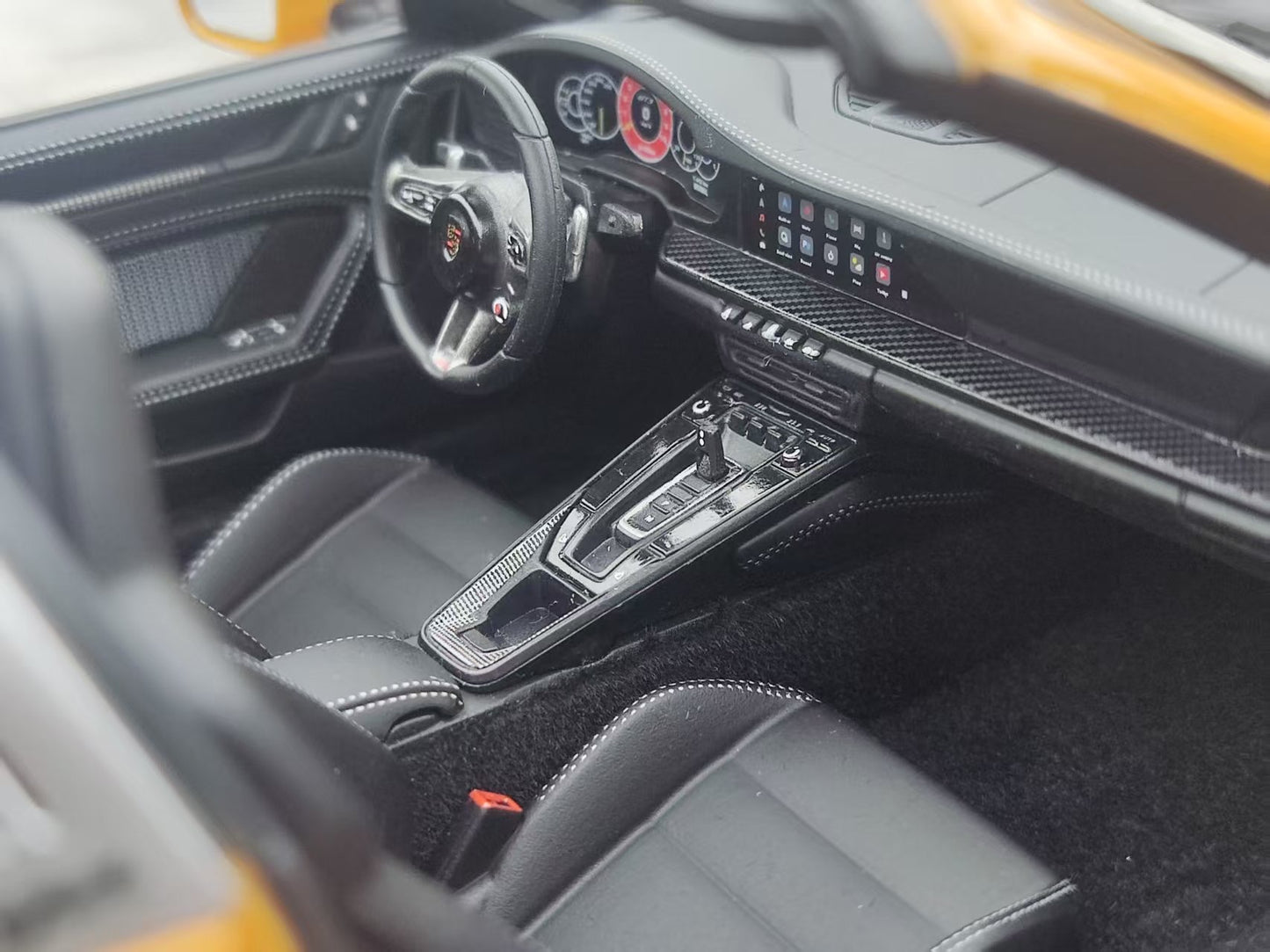 NOREV 1/18 Porsche 911 Targa 4 GTS 2025 Yellow 187190