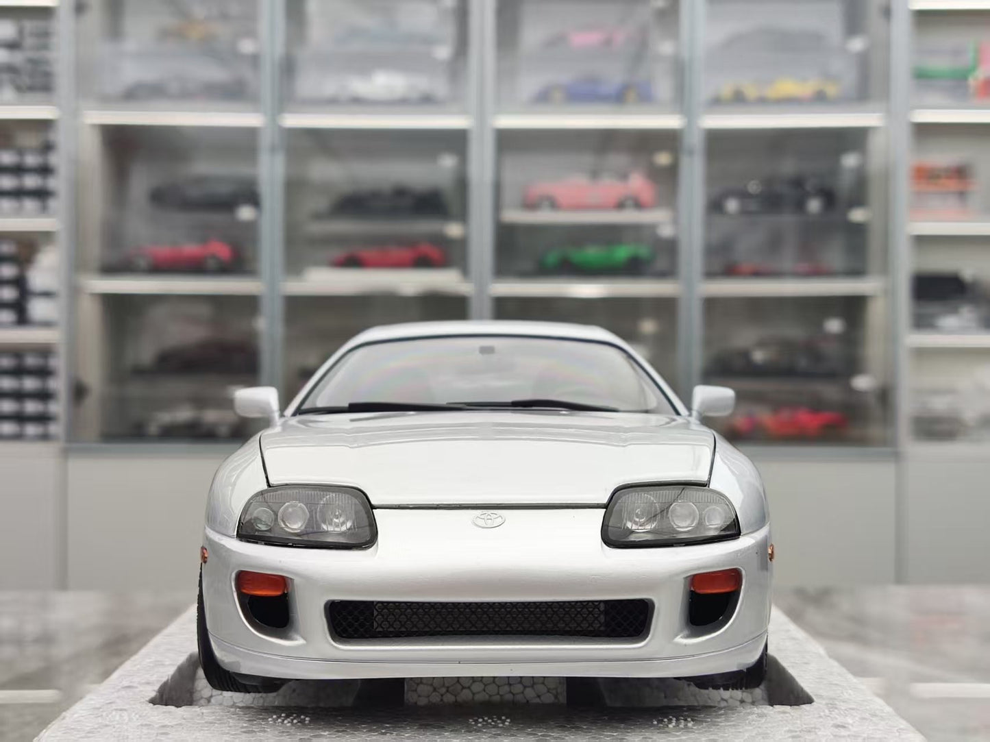 WHELART 1/18 Toyota Supra A80 Left-hand drive, Silver WH009