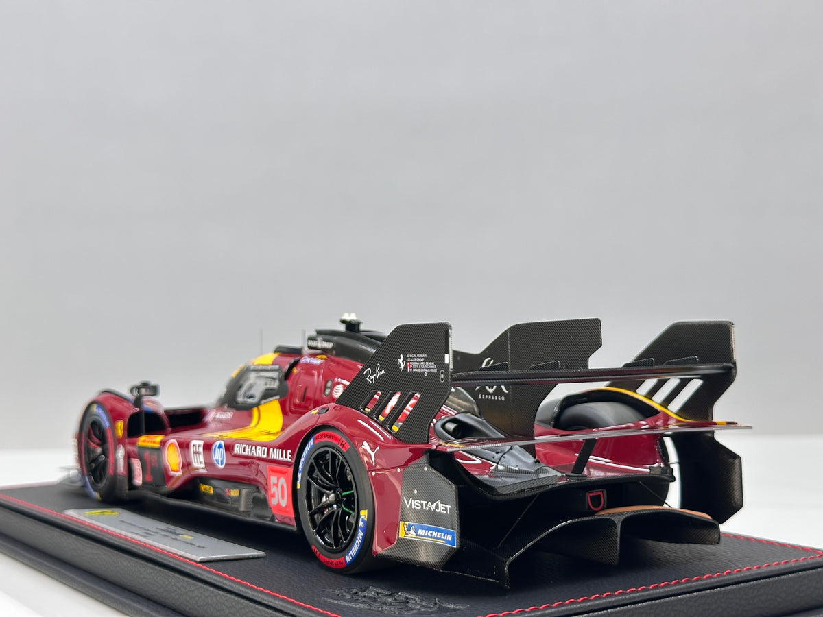 BBR 1/18 Ferrari 499P – Qatar Race Winner (Le Mans Hypercar) P18266A