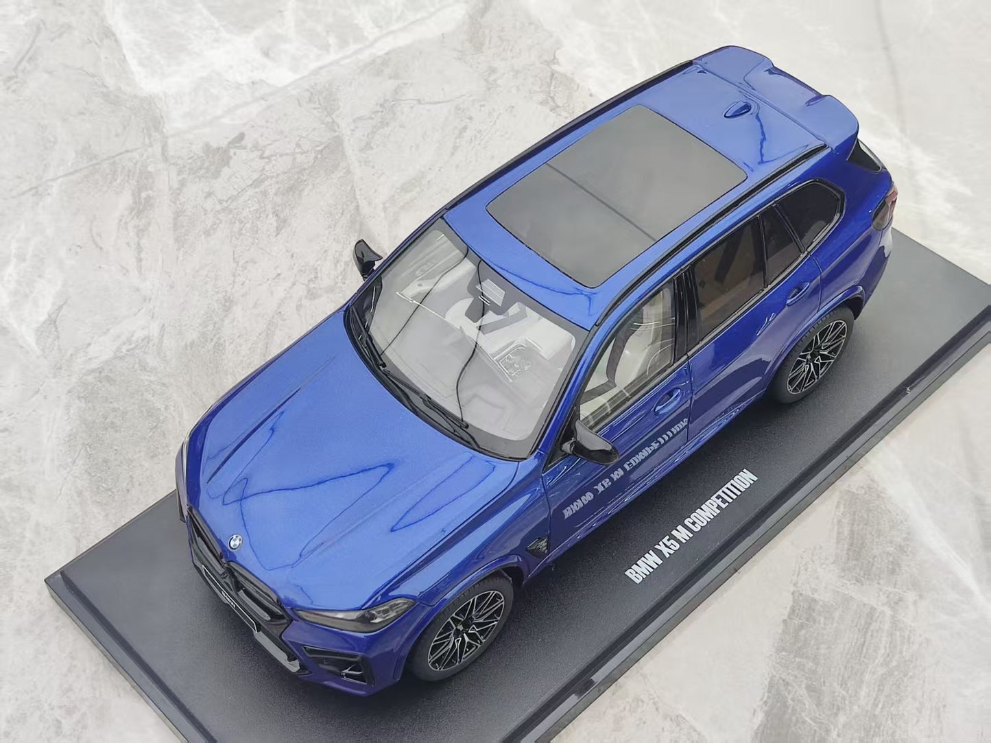 GT Spirit 1/18 BMW X5 M COMPETITION Blue GT967