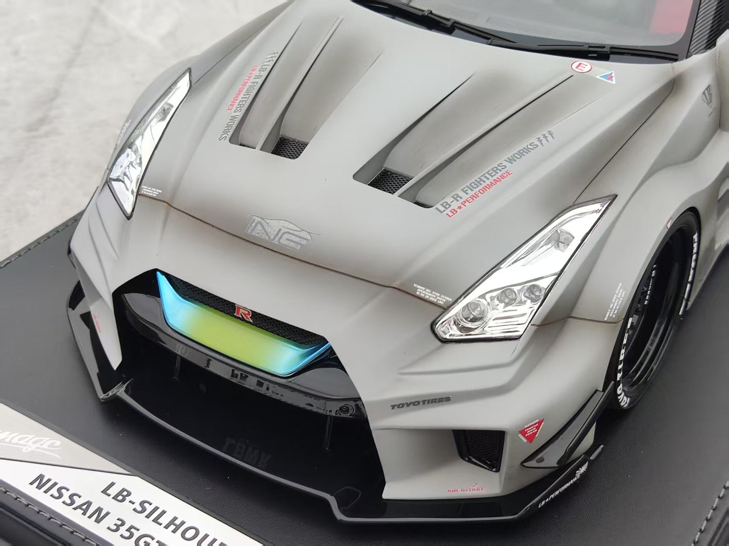 IVY 1/12 Nissan LB-Silhouette Works GT 35GT-RR Battle Grey IVY234