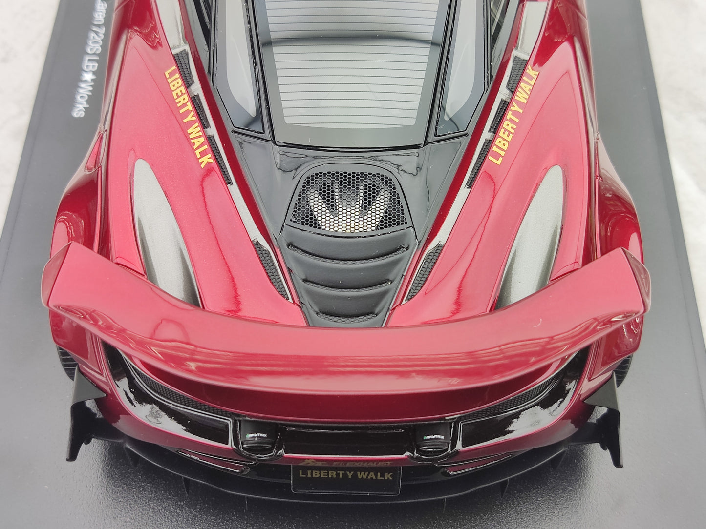 Topspeed 1/18 McLaren 720S LB Works Gem Red TS0599