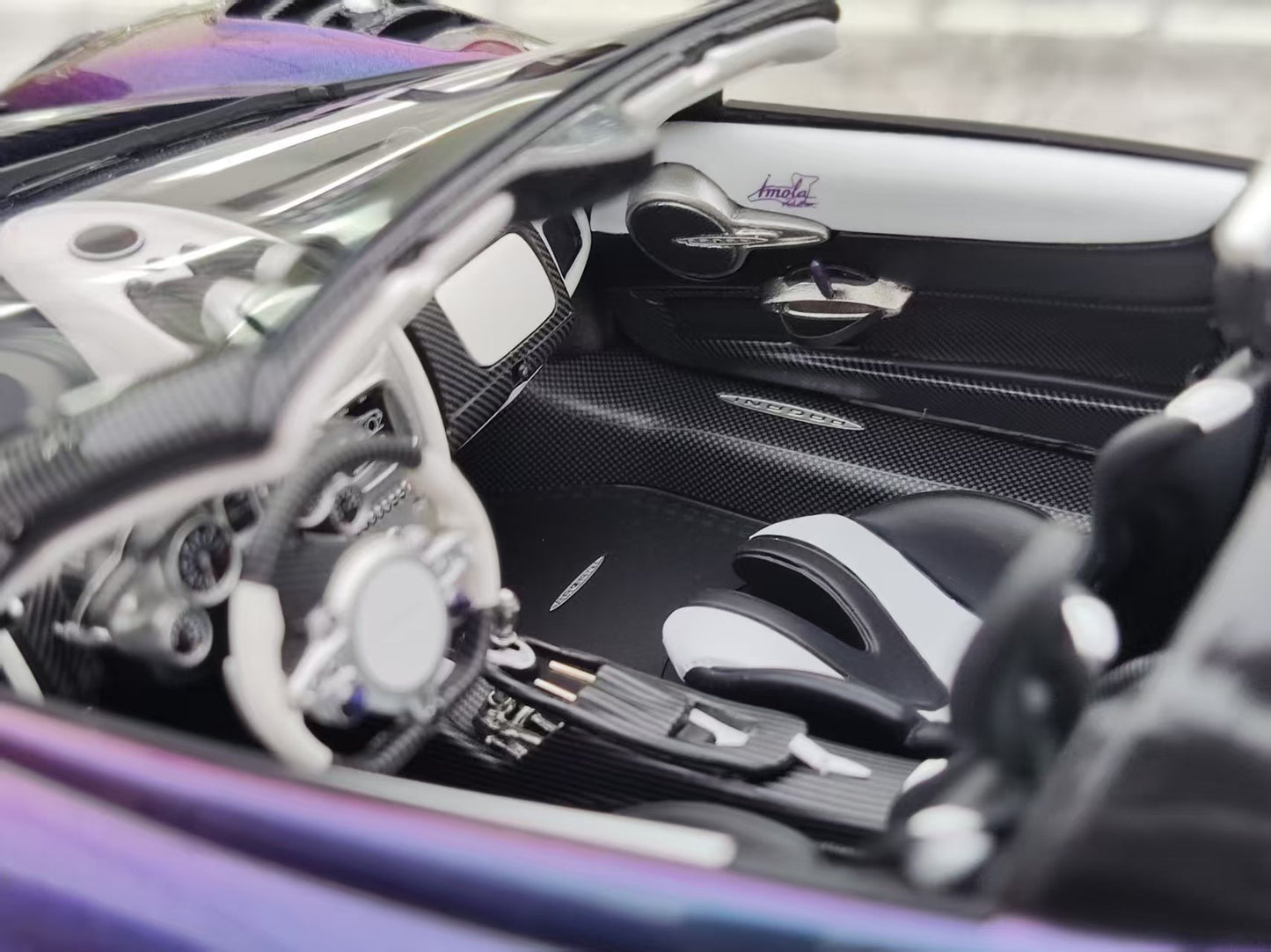 BBR 1/18 Pagani IMOLA ROADSTER Color Changing Purple P18250C