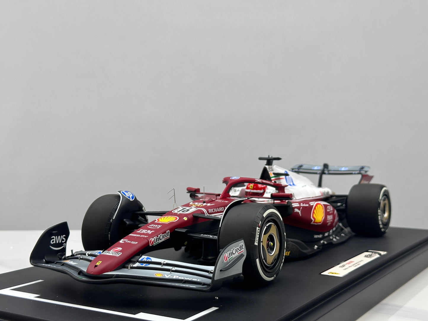 BBR 1/12 Ferrari SF25 Monza Livery – Commemorating the 50th Anniversary of Lauda's World Championship (Red) BBR1227D16