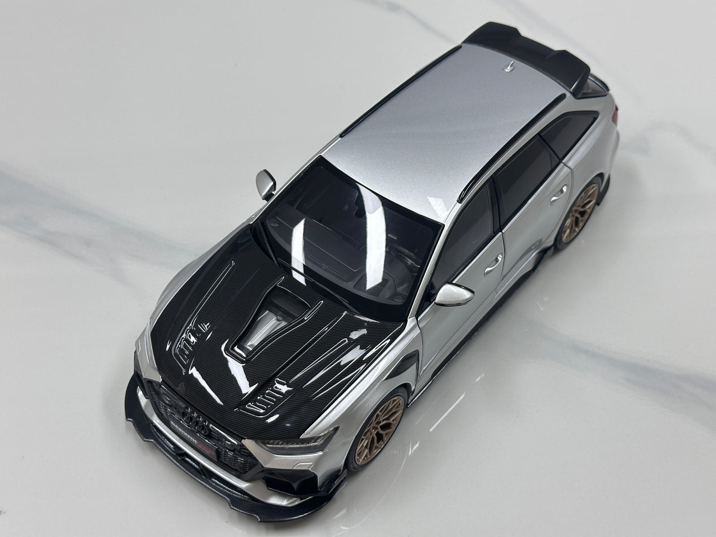 KILO Works 1/18 Audi Darwin RS6 Foil Silver KW022