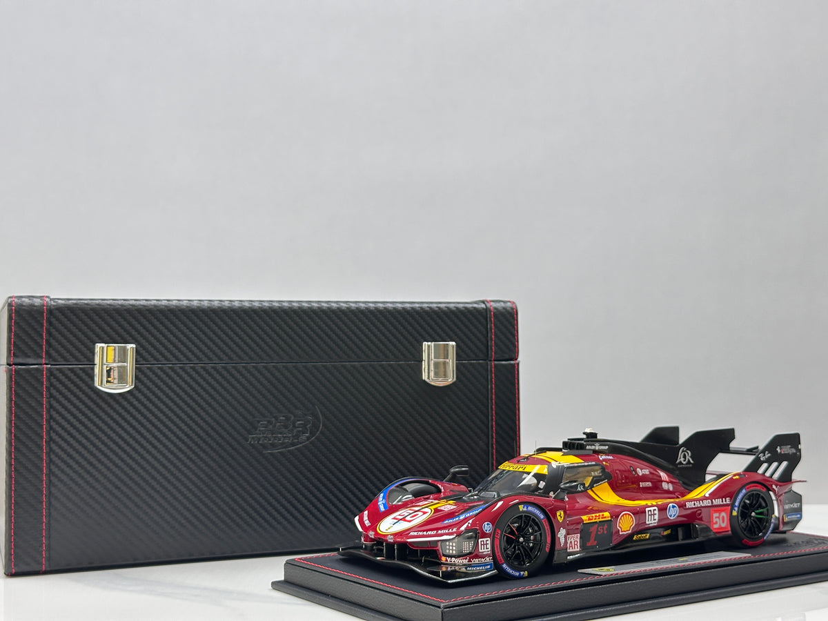 BBR 1/18 Ferrari 499P – Qatar Race Winner (Le Mans Hypercar) P18266A