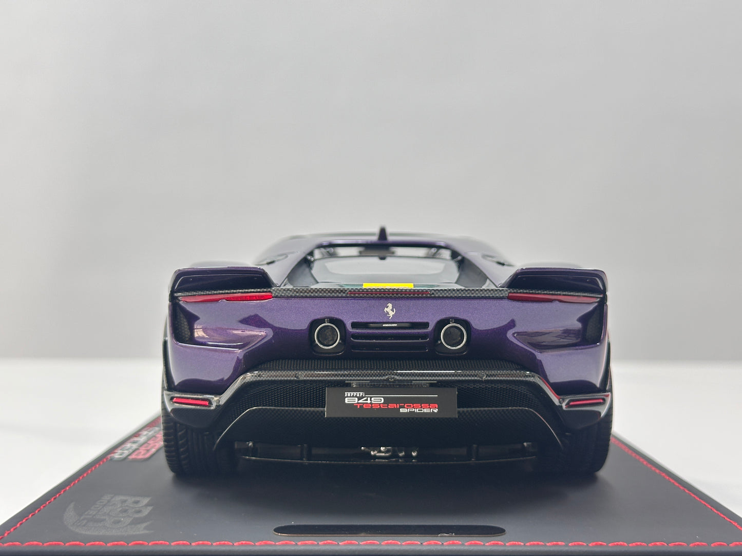 BBR 1/18 Ferrari Testarossa Spider Purple P18277D