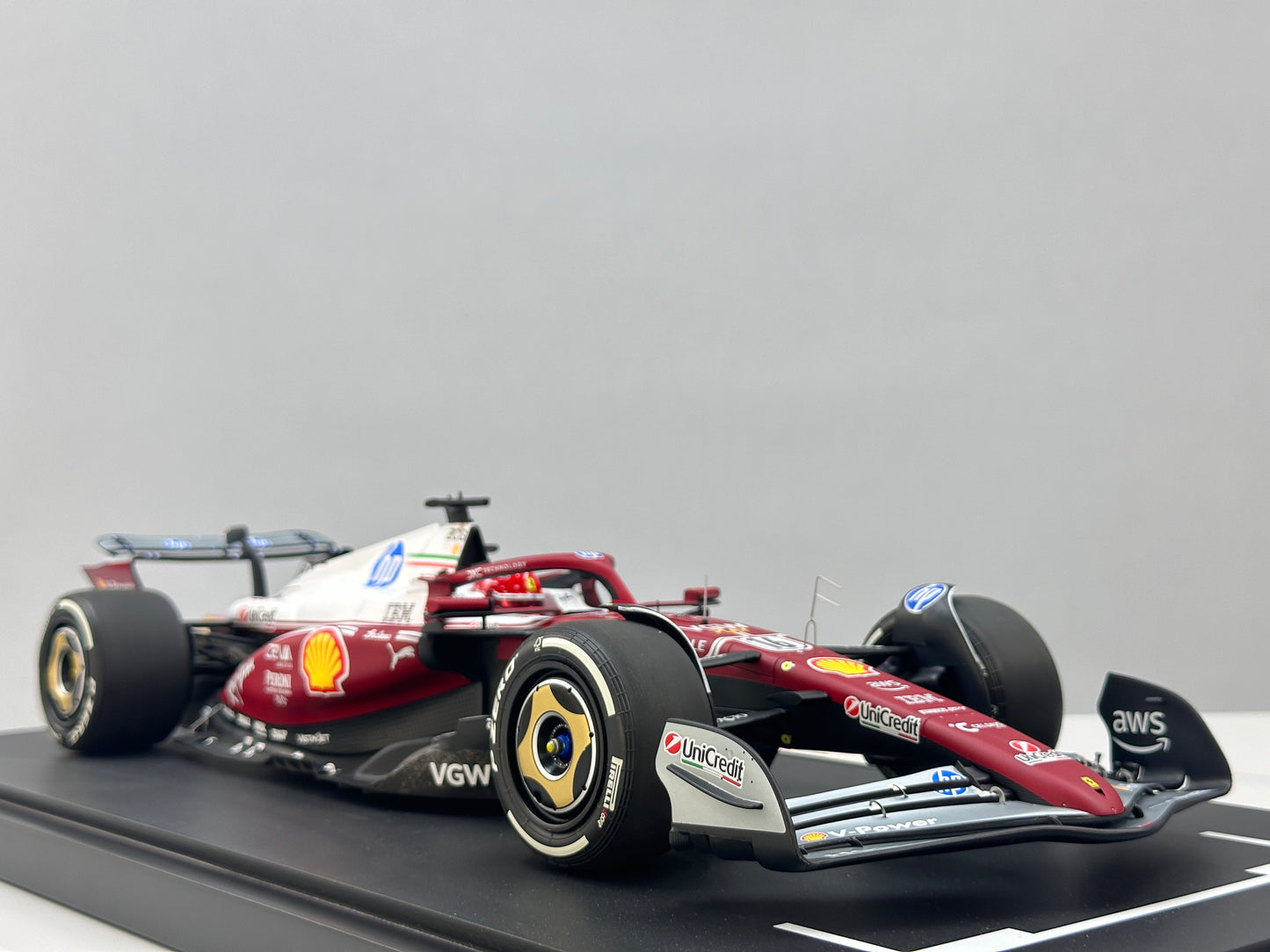 BBR 1/12 Ferrari SF25 Monza Livery – Commemorating the 50th Anniversary of Lauda's World Championship (Red) BBR1227D16