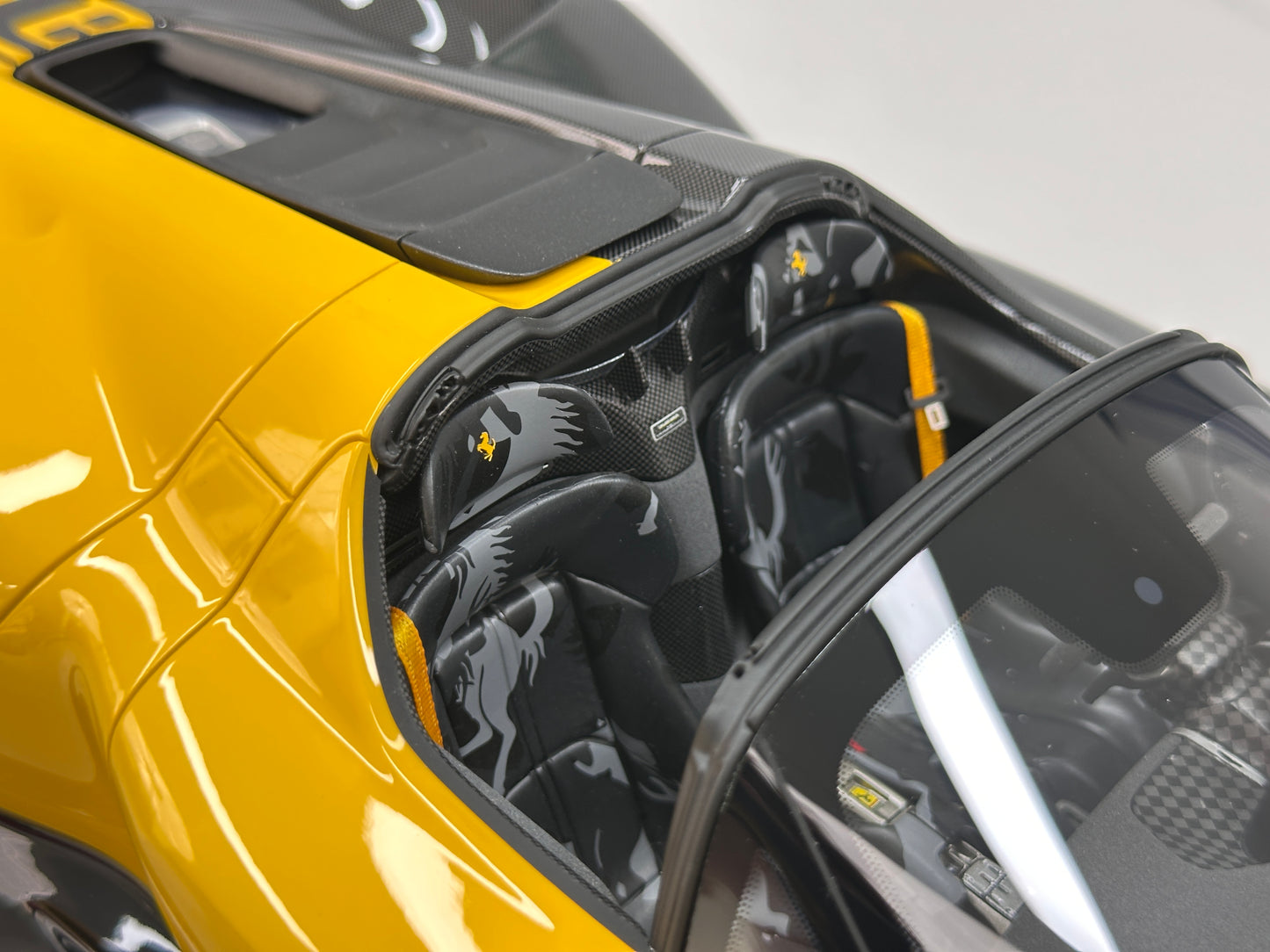 BBR 1/12 Ferrari SP3 Daytona 599+1 Spider – Modena Yellow (BBR1217O)