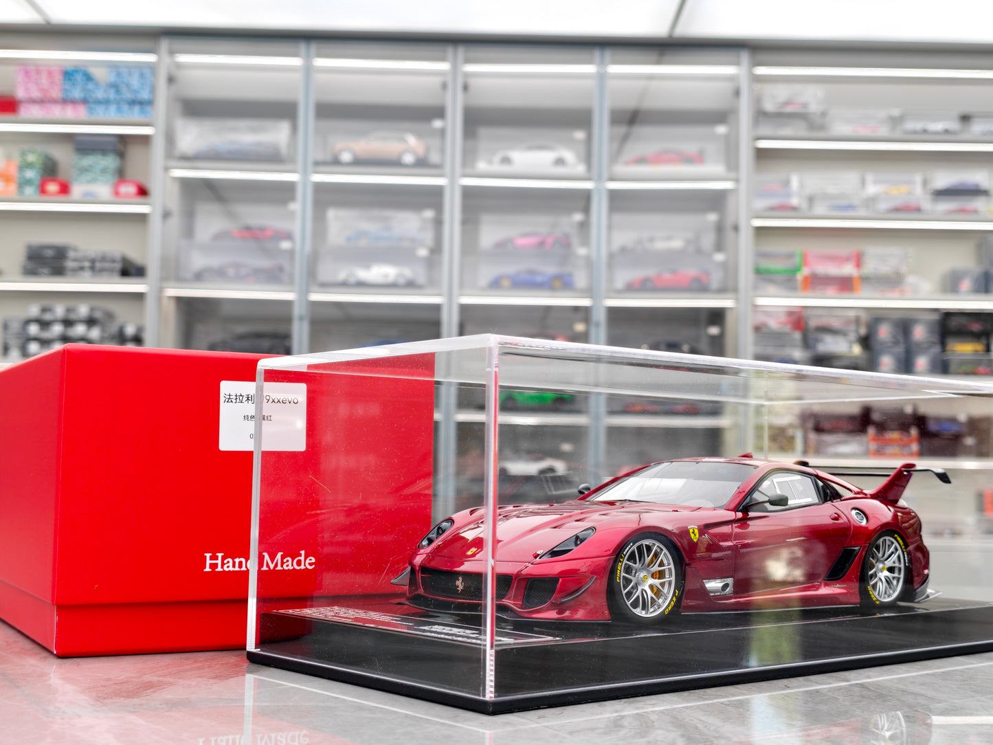 CE 1/18 Ferrari 599xx Evo Red CE003