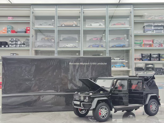 Almost Real 1/18 Mercedes-Maybach G650 Landaulet Metallic Black 820212