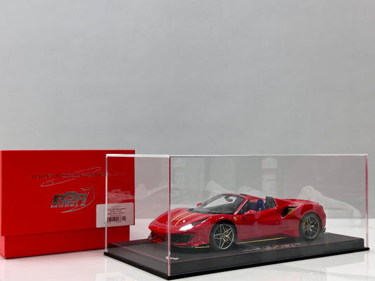 BBR 1/18 Ferrari 488 Pista Spider - Standard Red P18162C3