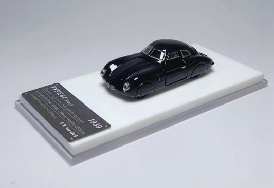 Oldtime Model 1/64 Porsche TY64 1939 black OTM640002A