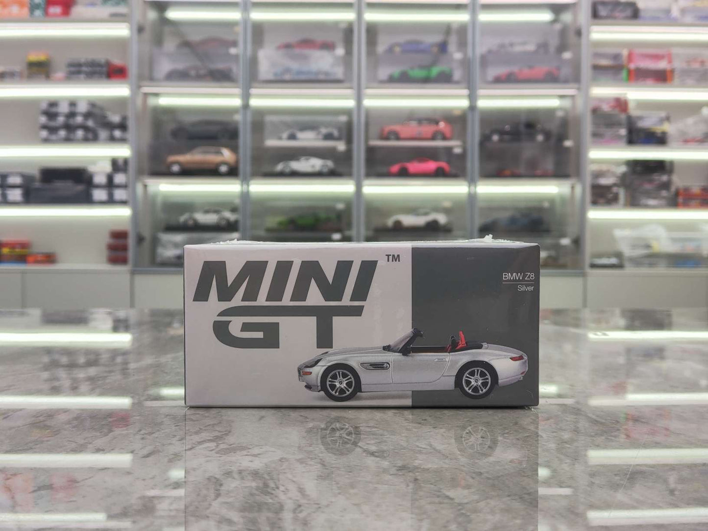 MINIGT 1/64 BMW Z8 Silver MGT00998