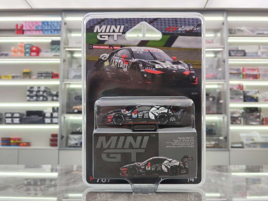 MINIGT 1/64 Honda NSX-GT Type S GT500 #16 2023 Black Livery MGT00787-BL