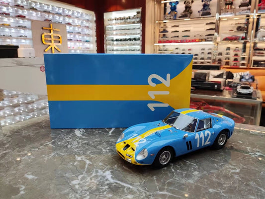 GT Spirit 1/18 Ferrari 250 GTO #112 Blue CLDC002