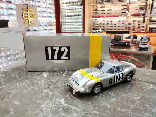 GT Spirit 1/18 Ferrari 250 GTO #172 Silver CLDC003