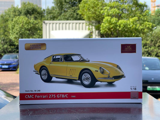 CMC 1/18 Ferrari 275 GTB Yellow CMC034