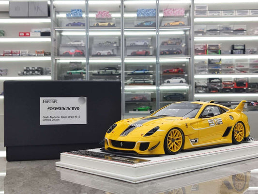 DG 1/18 Ferrari 599 XX EVO Yellow DG222