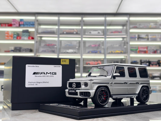DM 1/18 Mercedes-Benz G63 Matte Silver EMG008B