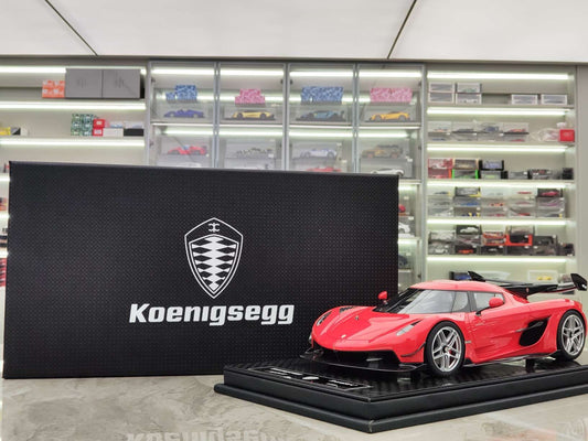 FRONTIART 1/18 Koenigsegg Jesko Red FA140