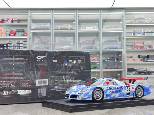 GT Spirit 1/18 Nissan R390 GT1 Le Mans 1998 Blue GT529